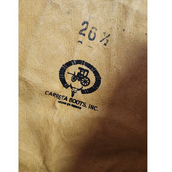 Carreta Exotic Stingray Leather Embroidered Gray Pointed Heel Boots Sz 9.5 - Picture 10 of 10